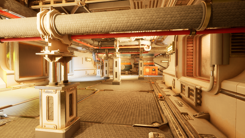 Maintenance corridor